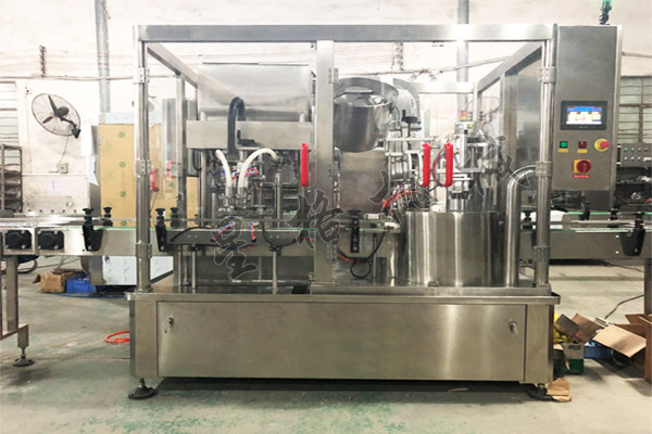 新品推荐:全自动酱料灌装旋盖一体机(图1) 新品推荐:全自动酱料灌装旋盖一体机(图1)