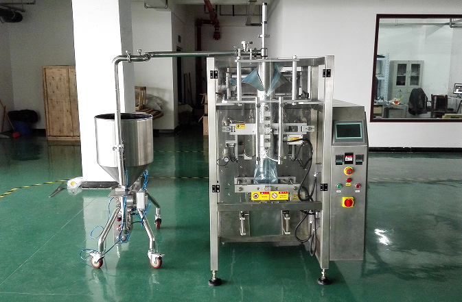 色拉酱包装机械设备/自动化色拉酱包装生产线(图1)